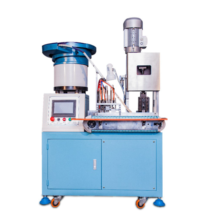 Automated European Standard Two-pin Plug Inner Frame Structure Plug Riveting Machine (WL-280-O)