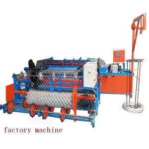 Automatic counting bending edge diamond wire netting machine with certificate