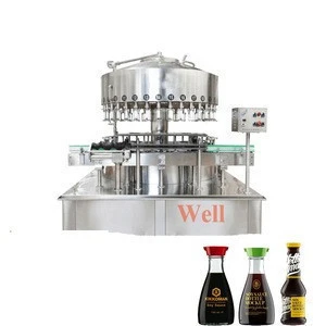 Automatic filling line liquid packing machine soy sauce and mineral water filling machine