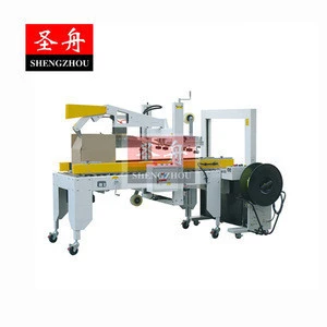 Automatic Medicine Pharmaceuticals Medication Carton Packing Machine for Sealing Bundle Strapping