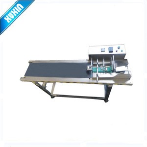 automatic plastic bag labeling machine with paging machine