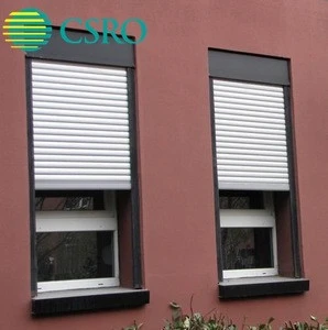 automatic rolling shutter window/electric door shutters/residential window louvers
