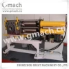 Automatic self cleaning back flush screen changer for plastic granules making machine