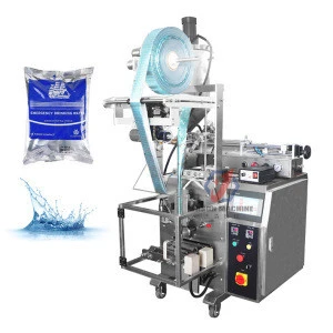 Automatic small drinking pure mineral water sachet pouch filling packing machine price