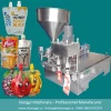 Automatic standup pouch beverage filling &capping and sealing machine