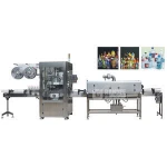 Automatic Water Bottle Sleeve Shrink Labeling Machine
