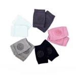 Baby Knee Pads Crawling Safety Elbow Infant Cushion Black Baby Leg Warmer For Kids Knee Support Protector