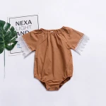 Baby Newborn Jumpsuits Baby Lace Sleeve Infant Rompers Clothing Best Item To Sell Online