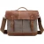 Import Bag manufacturer drop ship canvas genuine leather briefcase inch laptop briefcase from China