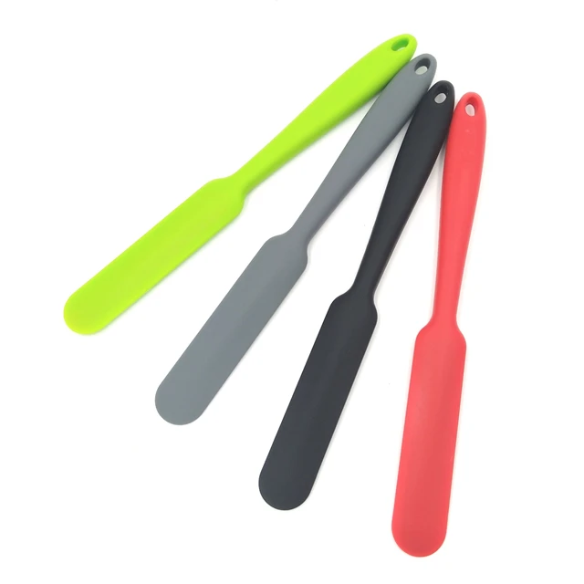 Baking tools food grade heat resistance bpa free mini silicone spatula