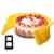 Import Baking tools Silicone round Cheesecake Pan tarts quiche cheese pie pizza baking pan With Tempered Glass Bottom from China