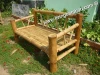 Bamboo Patio Bench, Lounge