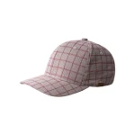 Baseball hat -Custom Logo wholesale unisex British Style check pattern baseball hat