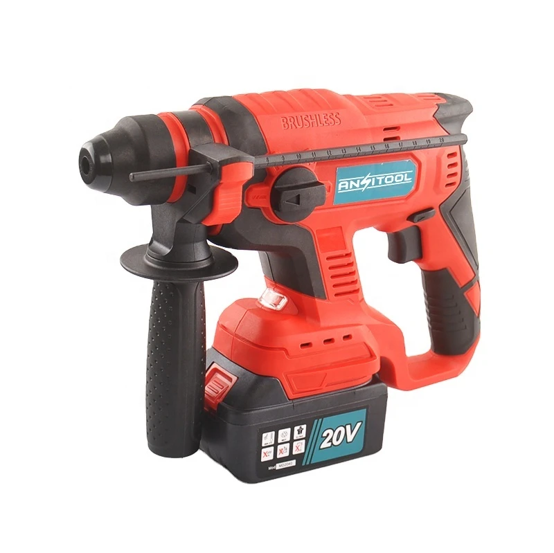 Battery Powered Drill Machine Electric Impact Brushless Power Cordless Drill