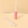 Beautifully Designed 1.5ML Pink Lip Glaze Bottle Easy to Carry for Practical Travel Red Plastic Lip Gloss Container