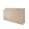 Beige vermiculite fireproof board for wood stoves fireproof insert 1100 C resistant no bending long service using
