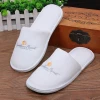 Best quality waffle or terry 200gsm hotel and spa slippers with custom design