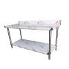 Best sale ss201 304 equipment industrail kitchen stainless steel inox metal base work table