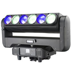 best sell new product 6x60w rgbw 4in1 led zoom  moving head wash stage lighting for stage and concert