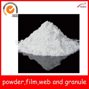 Best selling factory  Polyurethane TPU  soft hotmelt adhesive powder for Silicon  heat transfer printing