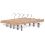 Import Best Selling Natural Wood Wooden Pants Clip Hanger from China