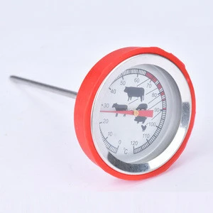 Best selling Oven Safe industrial Stainless Steel Meat digital Thermometer BBQ Poultry Probe for grilling