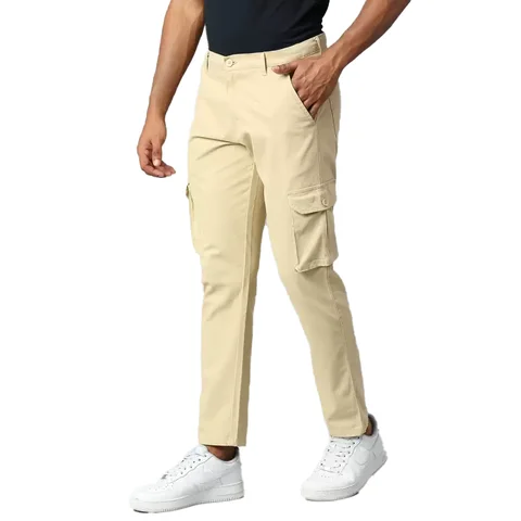 Best Selling Product Factory Made Wholesale Price Mens Multi Pockets Chino Cargo Pant Custom Design Export Quality Cargo Pant