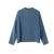 Import Best-selling simple and atmospheric trend style womens blue silk top from China