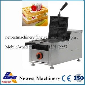 Best selling waffle cone maker/ice cream waffle cone maker/rectangle shape waffle maker