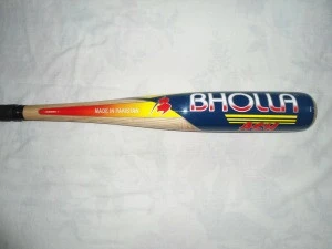 Bholla Made in Pakistan Ash Wood Baseball Bat / Softball Bat