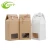 Import Biodegradable Kraft Paper Packaging Rope Flat Brown Tea Display Gift Box With Pvc Window from China