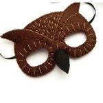 Birthday Party Practical Reusable Customizable Felt Mask