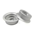 black anodized alloy aluminum cnc machining watch spare part