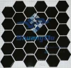 black hexagon mosaic foshan supplier