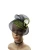 Import Black party hair accessories elegant women wedding sinamay fabric fascinator from China