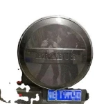 Black Spare Tyre Covers for Benz G63 Waterproof Spare Tire Cover Excellent Protection Car Vehicle Wheel Carbon Fiber
