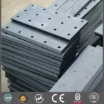 Black virgin uhmwpe dock bumper marine colored hdpe edge ship fender corner face panel/pad