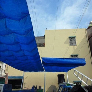 blue Color Outdoor Sun Shade Net manufacturer