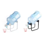 Bottled Water Hand Press Type Water Dispenser Drinking Bucket Pure Mineral Water Folding Rack