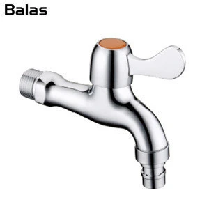 Brass single handle basin faucet cold water tap bibcock