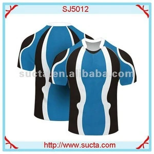 Breathable fabric rugby uniforms SJ5012