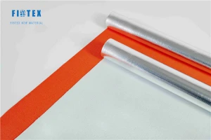 Broad-Spectrum Flame Fire Retardant Fabric Aluminum Foil Coated Fiberglass Cloth