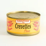 Canned Food with Prawn Meat Ready to Eat Fresh Seafood