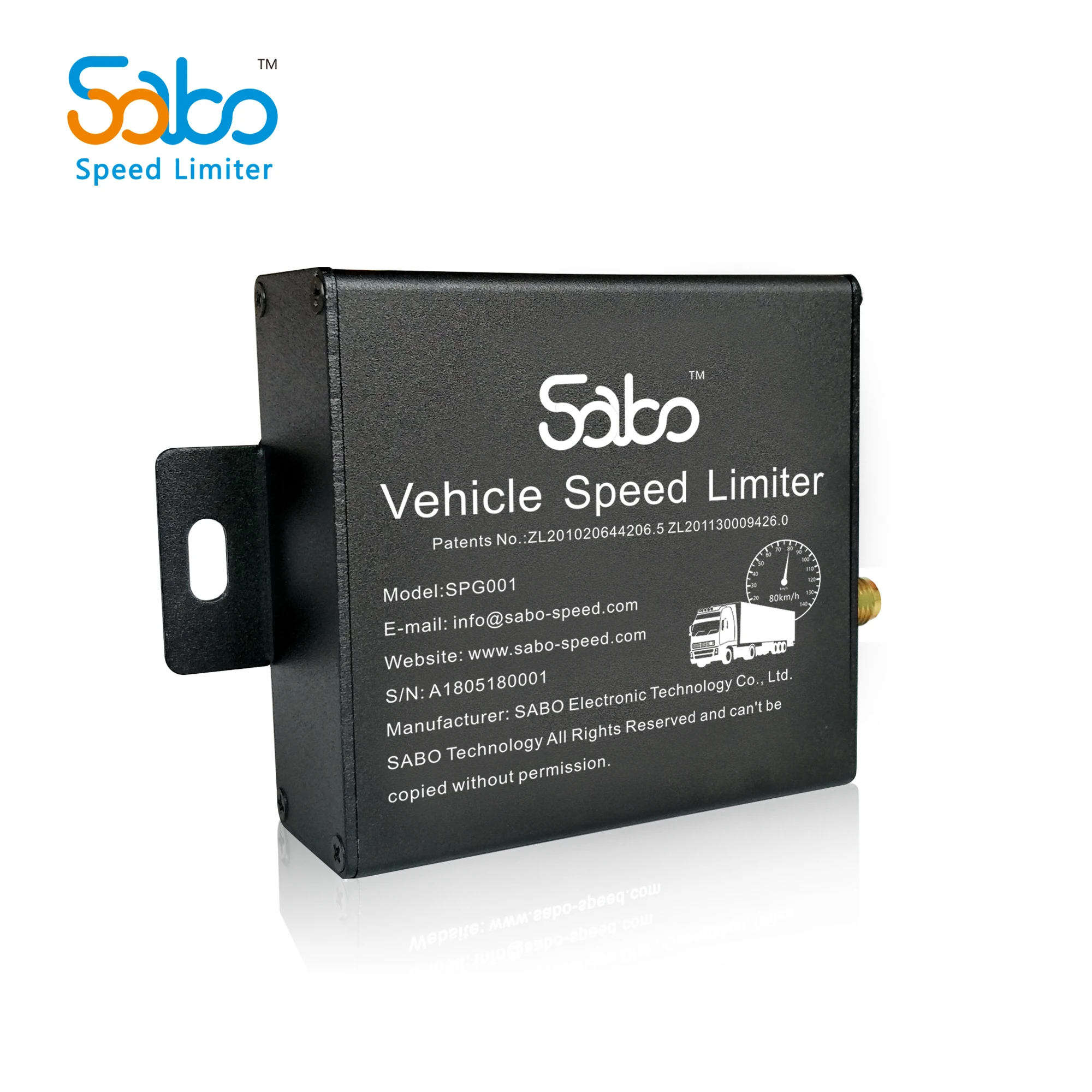 Car Alarms vehicle speed limiter system