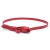 Import Carosung Custom Vegan PU Faux Leather Women Red Belt Waist Ladies Belts for Dress in 15mm No Buckle No Hole from China