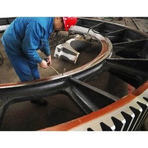 Cast Alloy Steel Large Gear with Maximun 15m Diameter