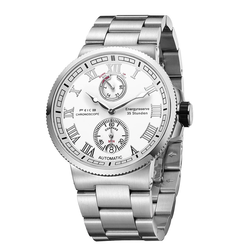 Casual Luxury Waterproof Stainless Steel Chronograph Watches Sports Men Wrist Watches And Bracelets