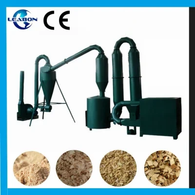 CE 800-1000kg/H Hot Air Pipe Wood Chips Sawdust Dryer Wood Sawdust Drying Machine
