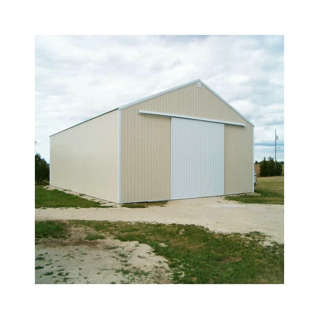 CE certificate easy install prefabricated  hangar shed with steel structure for industrial building