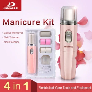 CE ROHS Verified Manicure &amp; Pedicure System - Electric Nail File, Polisher and Buffer